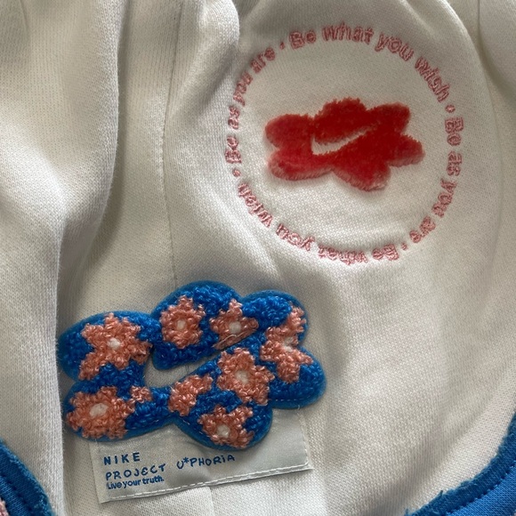 NWOT Nike Project U*phoria Fleece High Waisted Shorts Women Size XSmall - Picture 5 of 5